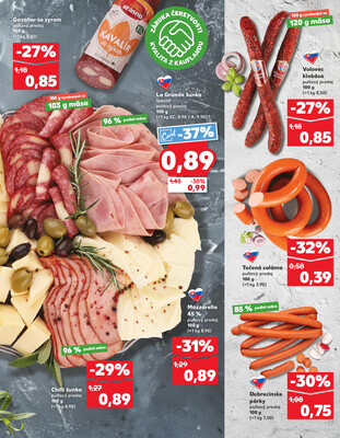 Kaufland 12.6. - 18.6. - Kaufland Vranov nad Topľou