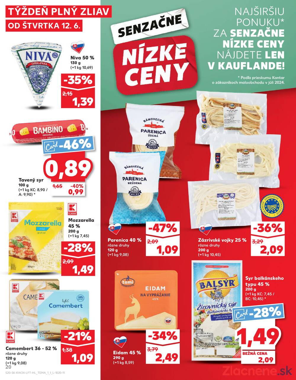 Leták Kaufland - Kaufland 12.6. - 18.6. - Kaufland Trebišov - strana 20