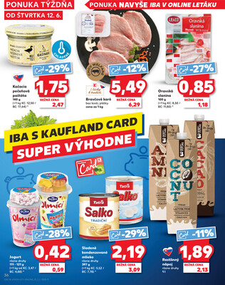 Kaufland 12.6. - 18.6. - Kaufland Trebišov