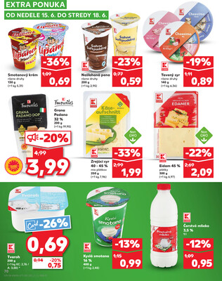 Kaufland 12.6. - 18.6. - Kaufland Trebišov