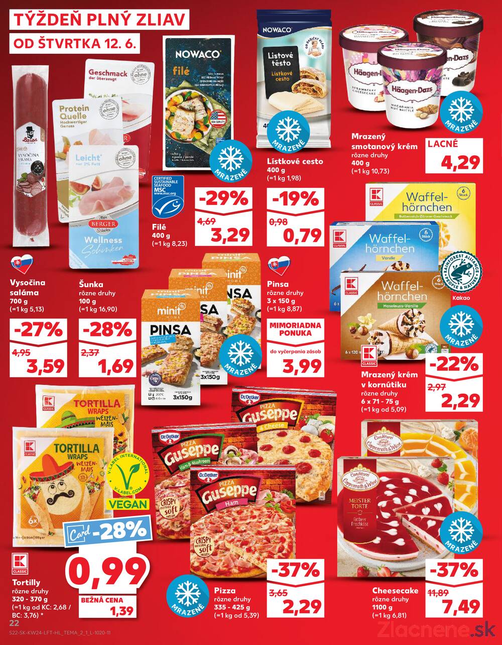 Leták Kaufland - Kaufland 12.6. - 18.6. - Kaufland Sabinov - strana 22