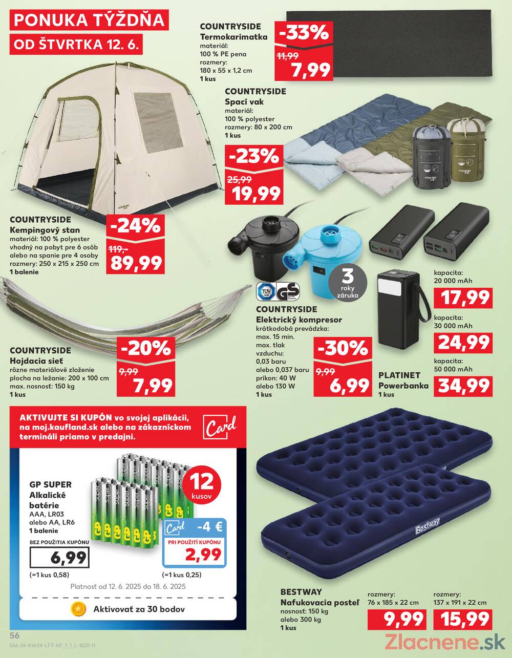 Leták Kaufland - Kaufland 12.6. - 18.6. - Kaufland Rožňava - strana 56