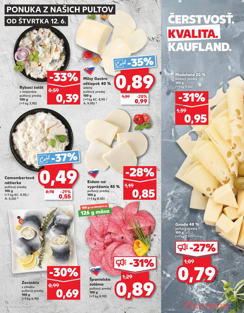 Leták Kaufland - Kaufland 12.6. - 18.6. - Kaufland Piešťany - strana 16