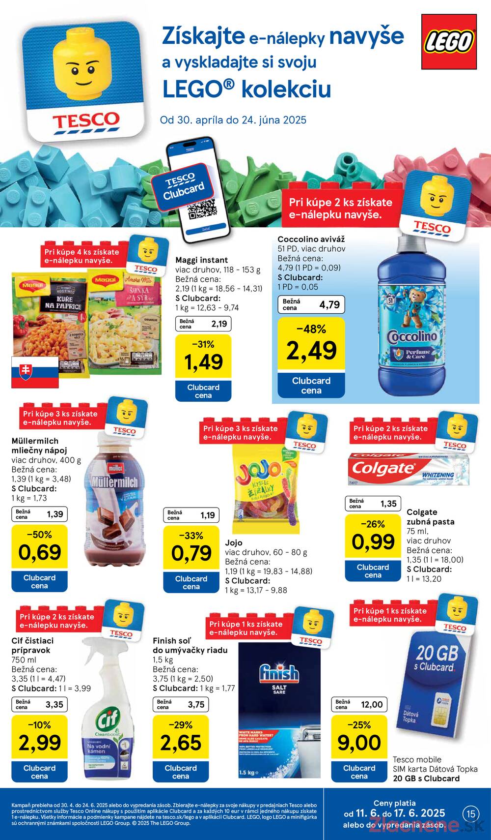 Leták Tesco - Tesco malé hypermarkety od 11.6. do 17.6.2025 - strana 15 Leták Tesco - Tesco malé hypermarkety od 11.6. do 17.6.2025 - strana 15