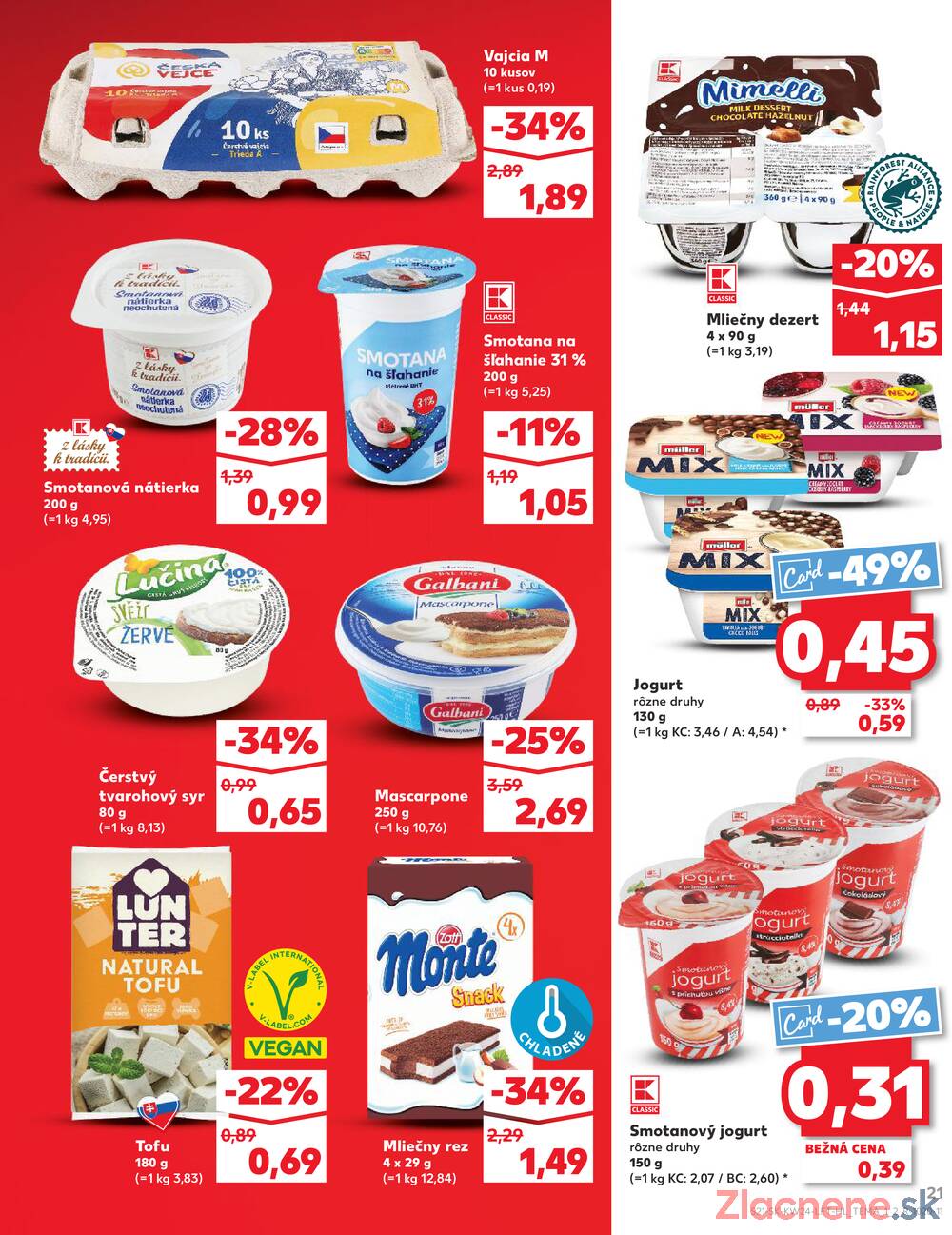 Leták Kaufland - Kaufland 12.6. - 18.6. - Kaufland Trnava - Trstínska cesta - strana 21