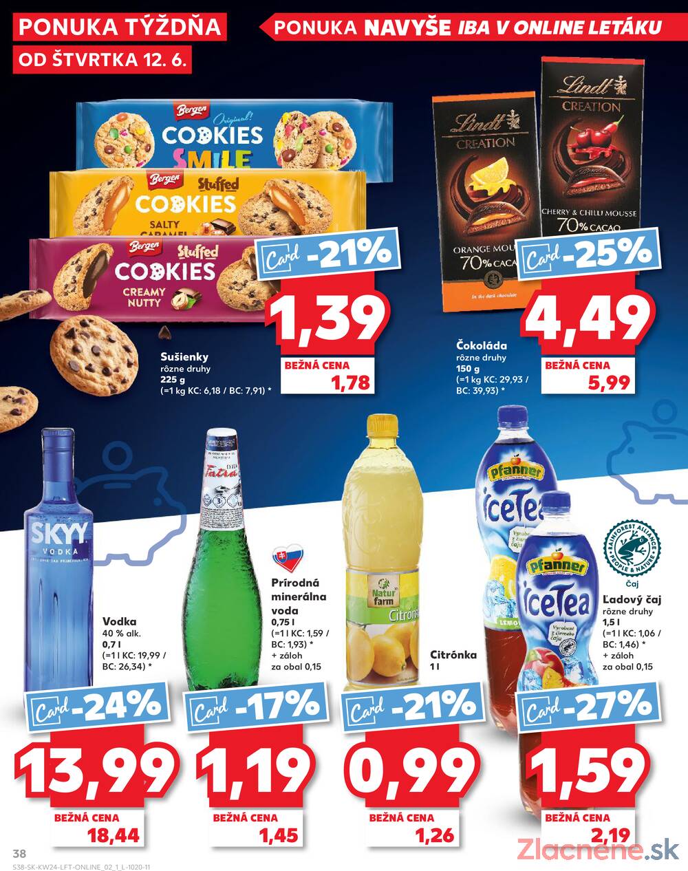 Leták Kaufland - Kaufland 12.6. - 18.6. - Kaufland Zvolen Zapad-Teplicky - strana 38