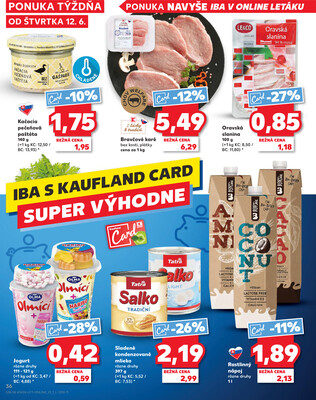 Kaufland 12.6. - 18.6. - Kaufland Zvolen Zapad-Teplicky
