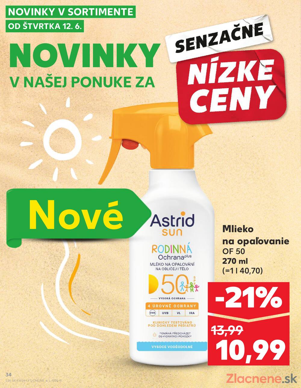 Leták Kaufland - Kaufland 12.6. - 18.6. - Kaufland Banská Bystrica - Radvaň - strana 34