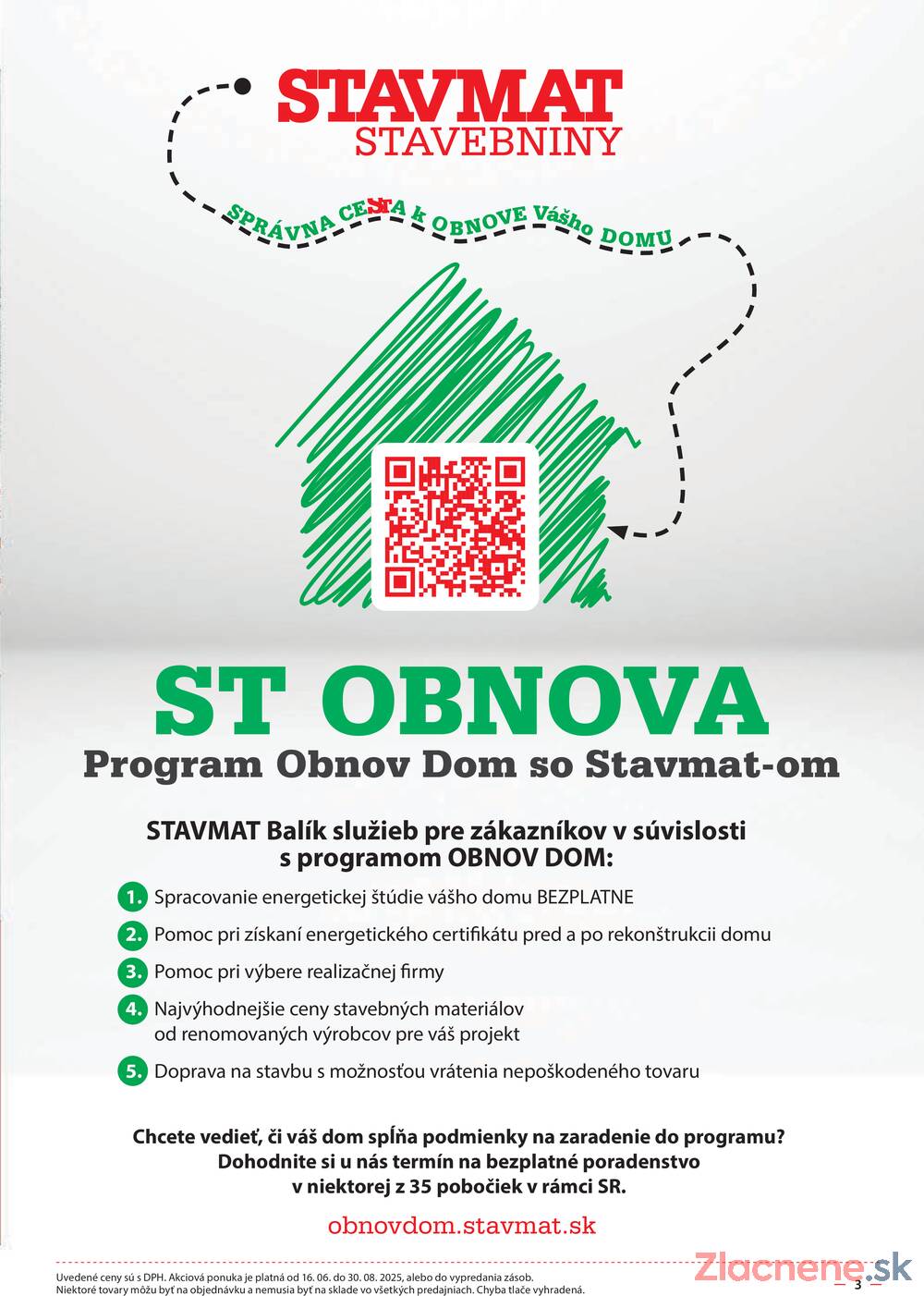 Leták STAVMAT - STAVMAT od 16.6. do 30.8.2025 - strana 3