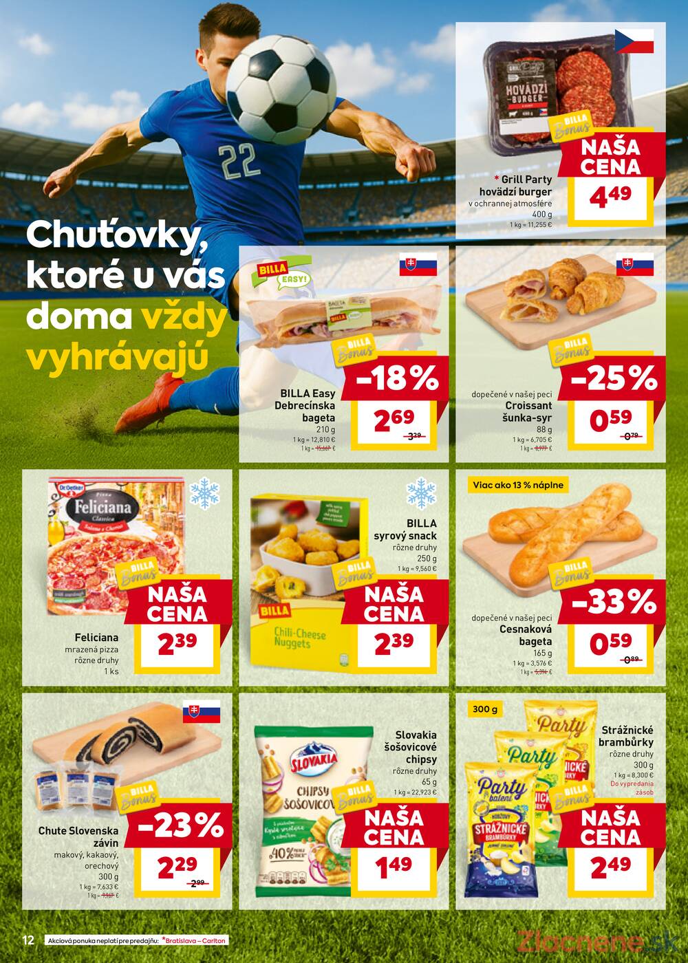 Leták Billa - Billa od 11.6. do 17.6.2025 - strana 12 Leták Billa - Billa od 11.6. do 17.6.2025 - strana 12