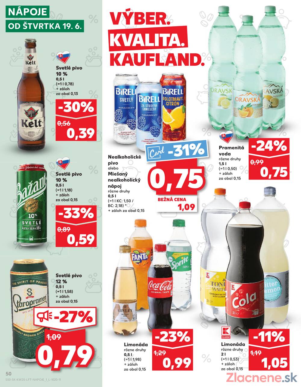 Leták Kaufland - Kaufland 19.6. - 25.6. - Kaufland Brezno - strana 50
