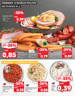 Kaufland 19.6. - 25.6. - Kaufland Brezno