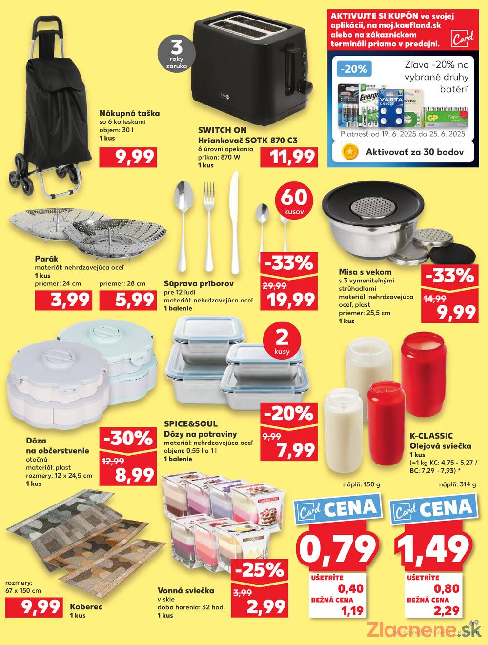 Leták Kaufland - Kaufland 19.6. - 25.6. - Kaufland Bratislava - Bory - strana 69