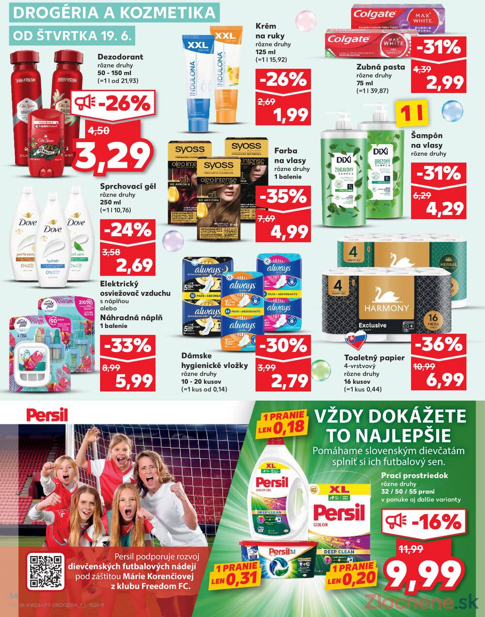 Leták Kaufland - Kaufland 19.6. - 25.6. - Kaufland Bratislava - Rača - strana 56