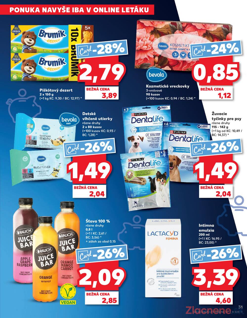 Leták Kaufland - Kaufland 19.6. - 25.6. - Kaufland Bratislava Danubia – Panónska cesta - strana 31