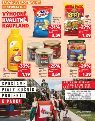 Kaufland 19.6. - 25.6. - Kaufland Bratislava Danubia – Panónska cesta
