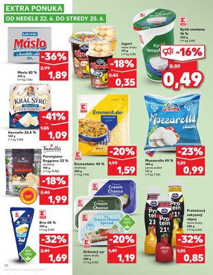 Kaufland 19.6. - 25.6. - Kaufland Bratislava Danubia – Panónska cesta