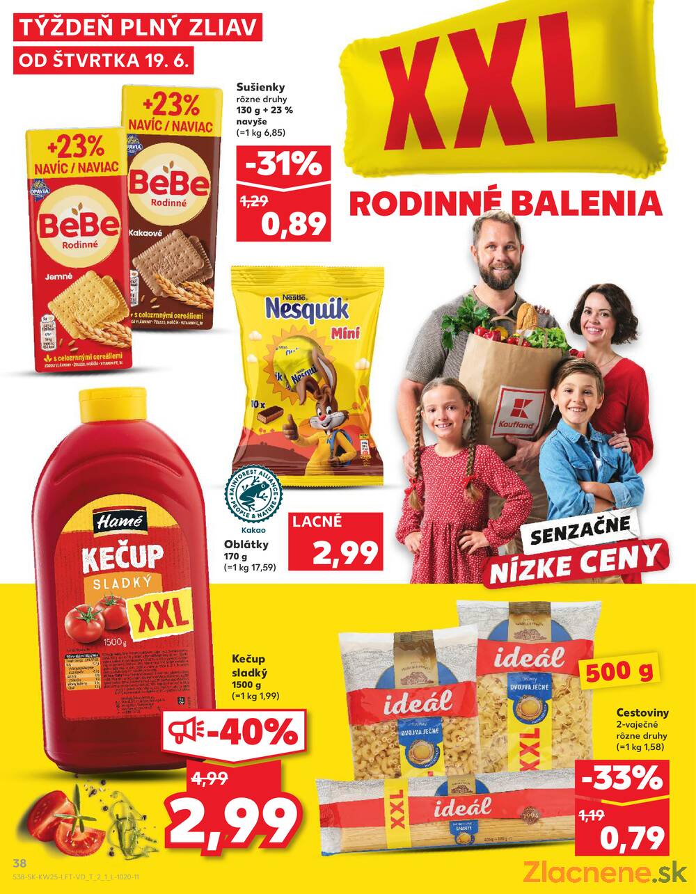 Leták Kaufland - Kaufland 19.6. - 25.6. - Bratislava-Patrónka - strana 38
