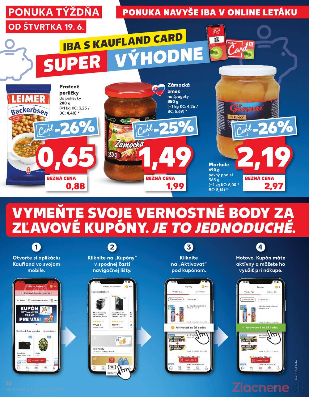 Leták Kaufland - Kaufland 19.6. - 25.6. - Kaufland Malacky - strana 30