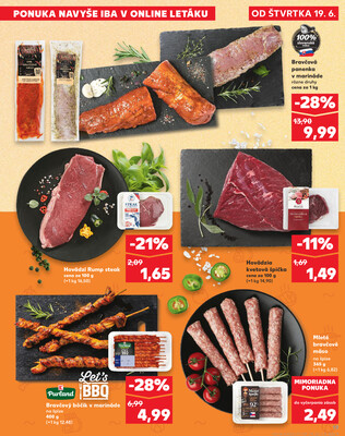 Kaufland 19.6. - 25.6. - Kaufland Malacky