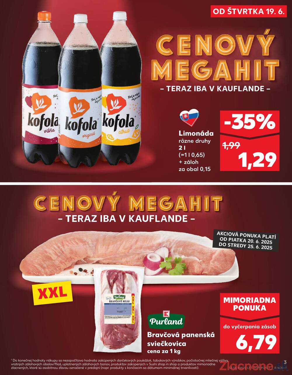 Leták Kaufland - Kaufland 19.6. - 25.6. - Kaufland Bratislava - Avion (Ivanská cesta) - strana 3