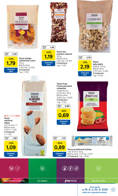 Tesco malé hypermarkety od 18.6. do 24.6.2025