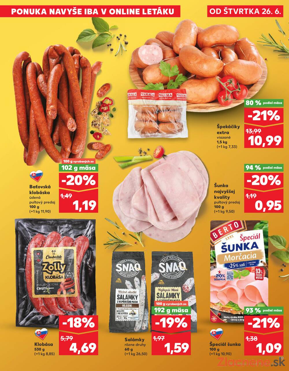 Leták Kaufland - Kaufland 26.6. - 2.7. - Kaufland Bytča - strana 19