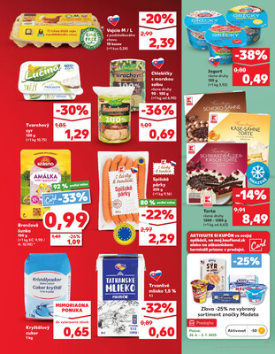 Kaufland 26.6. - 2.7. - Kaufland Bytča