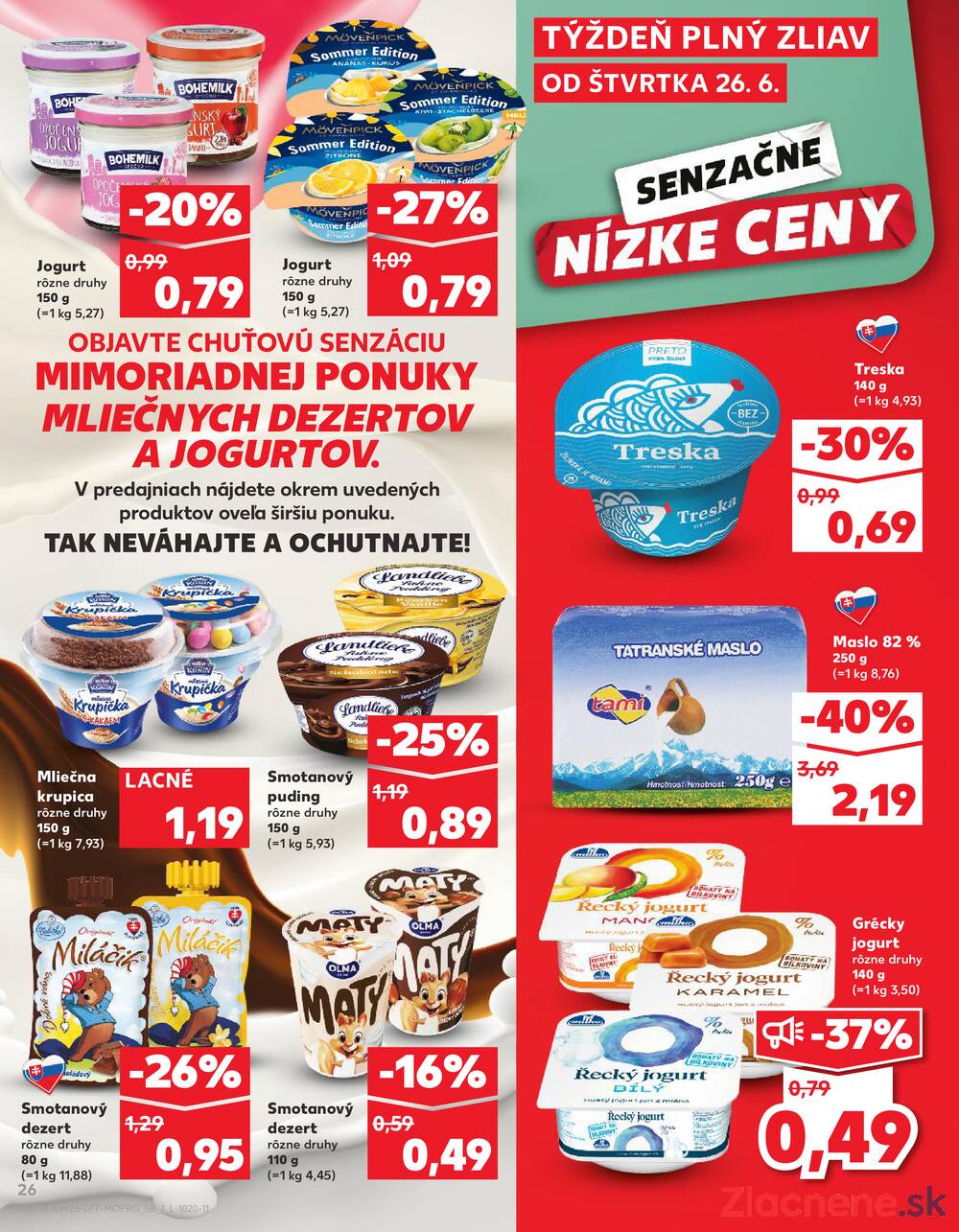 Leták Kaufland - Kaufland 26.6. - 2.7. - Kaufland Púchov - strana 26