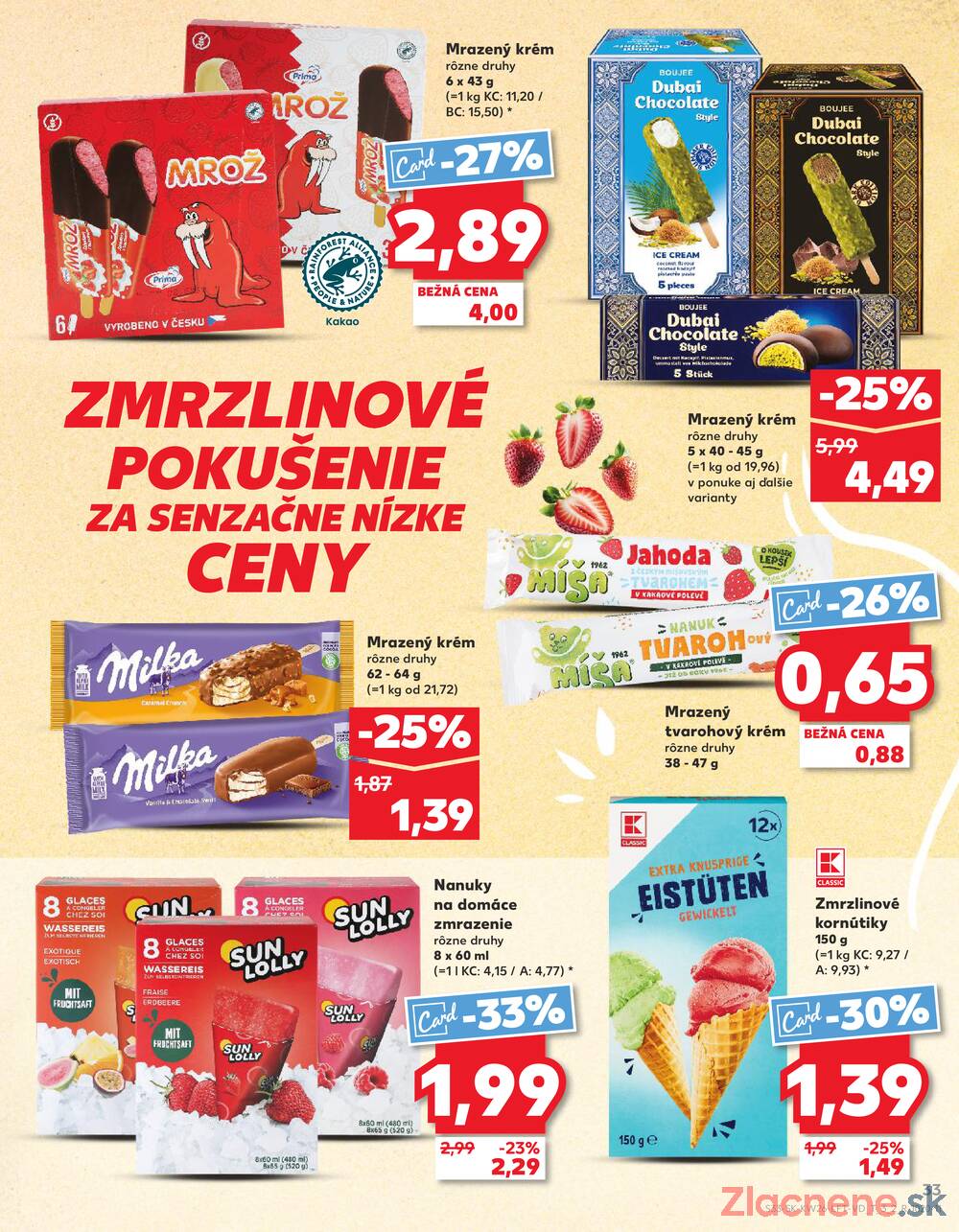 Leták Kaufland - Kaufland 26.6. - 2.7. - Kaufland Púchov - strana 33