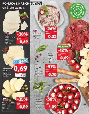 Kaufland 26.6. - 2.7. - Kaufland Púchov