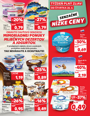 Kaufland 26.6. - 2.7. - Kaufland Púchov