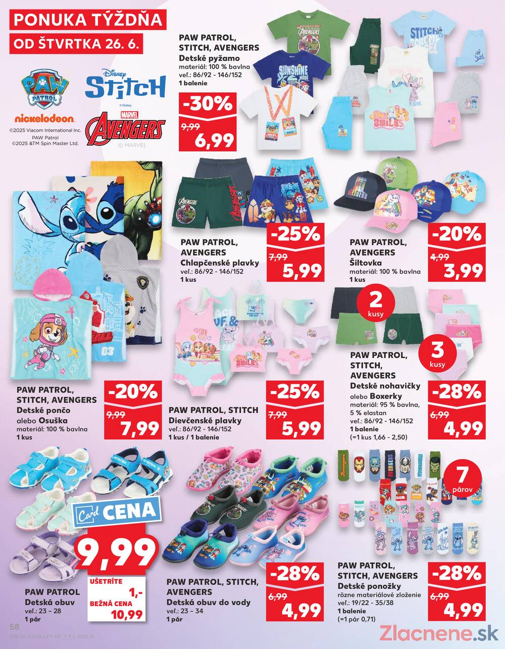Leták Kaufland - Kaufland 26.6. - 2.7. - Kaufland Trebišov - strana 58