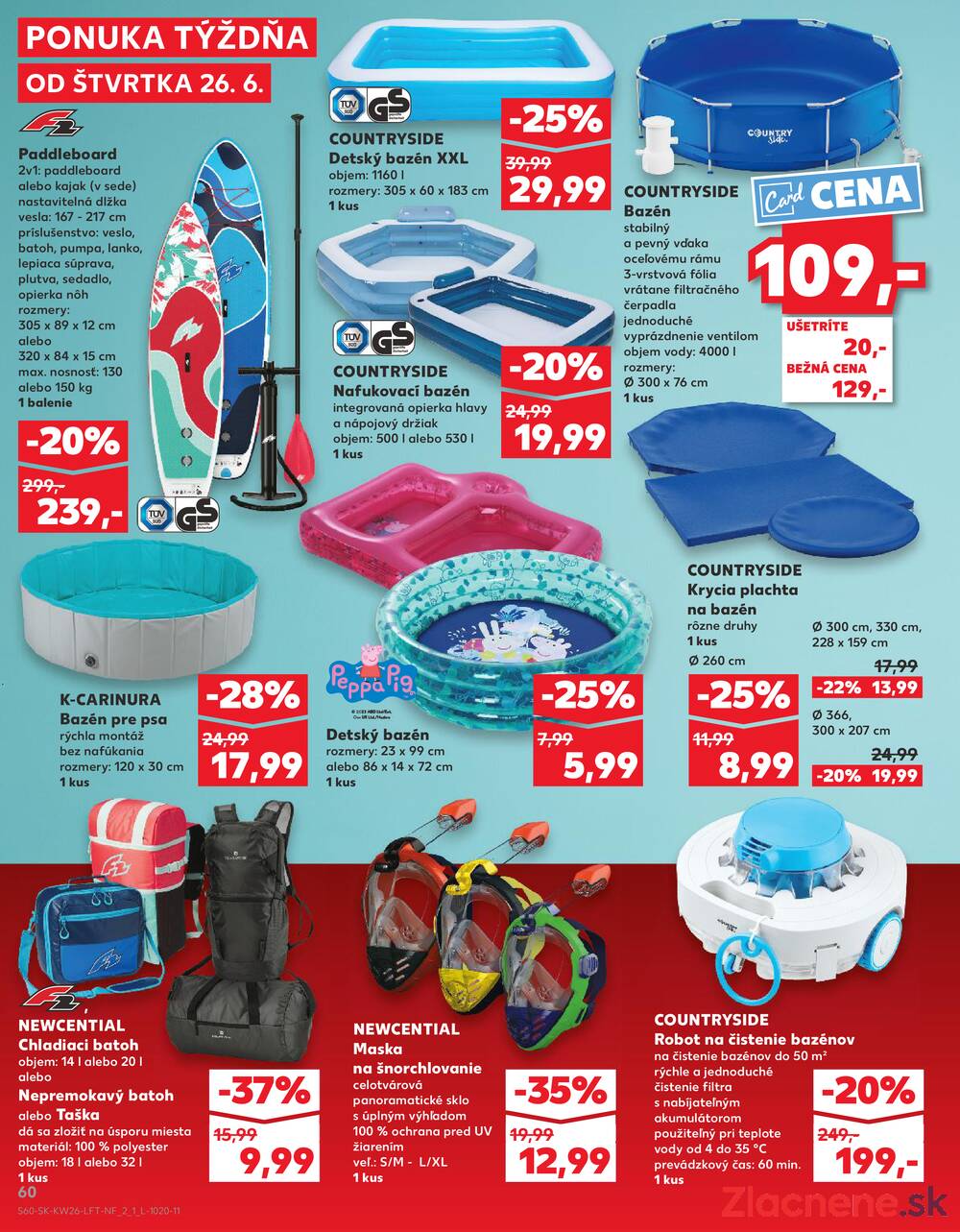 Leták Kaufland - Kaufland 26.6. - 2.7. - Kaufland Trebišov - strana 60