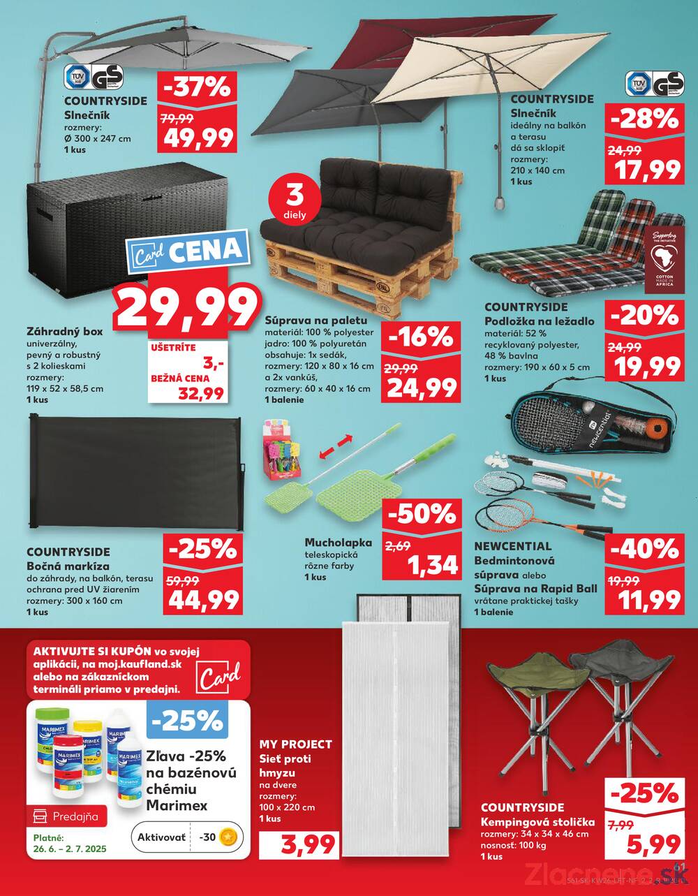 Leták Kaufland - Kaufland 26.6. - 2.7. - Kaufland Poprad - Jiřího Wolkera - strana 61