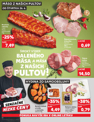 Kaufland 26.6. - 2.7. - Kaufland Poprad - Jiřího Wolkera