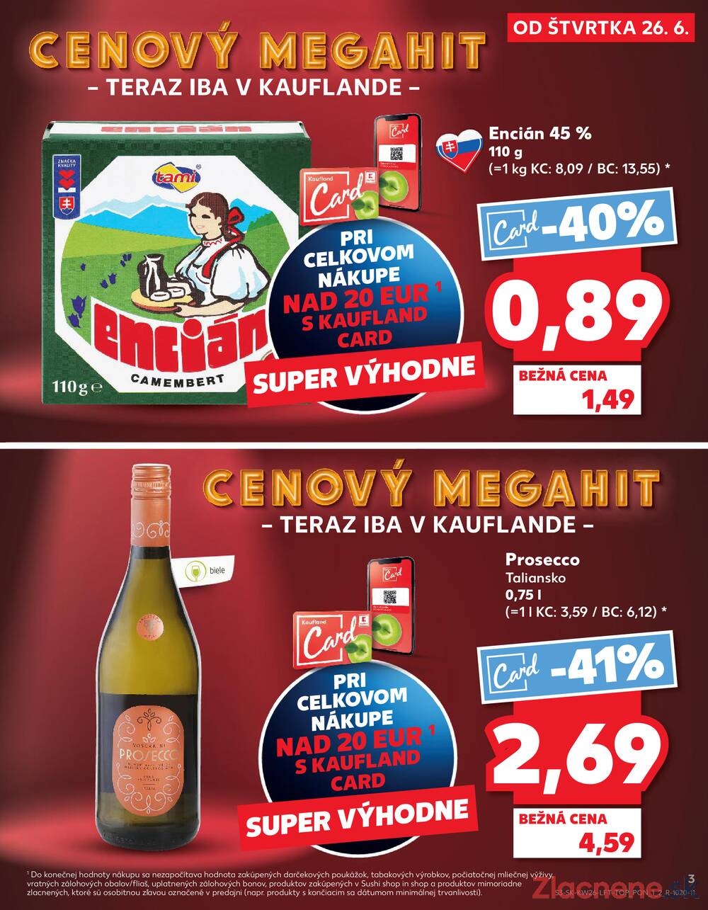 Leták Kaufland - Kaufland 26.6. - 2.7. - Kaufland Prievidza - strana 3