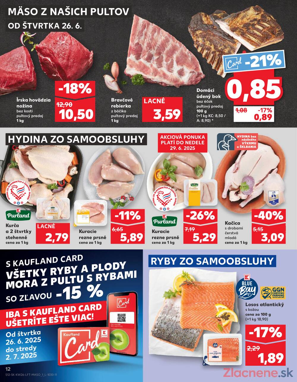 Leták Kaufland - Kaufland 26.6. - 2.7. - Kaufland Prievidza - strana 12
