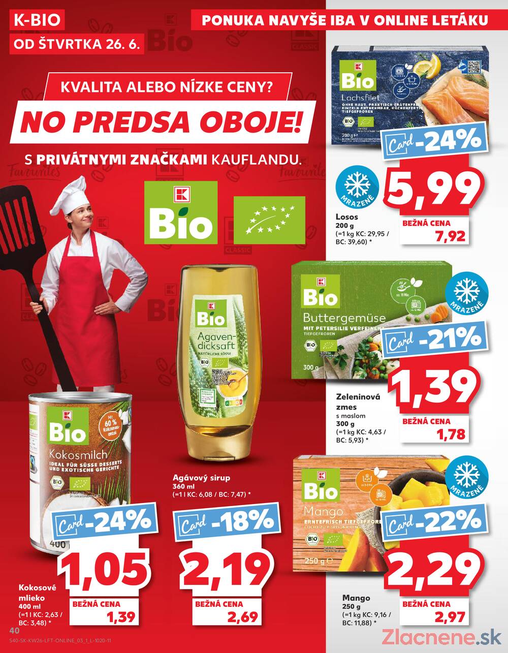 Leták Kaufland - Kaufland 26.6. - 2.7. - Kaufland Senec - strana 40