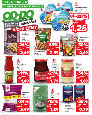 Kaufland 26.6. - 2.7. - Kaufland Trenčín - Gen. M. R. Štefánika