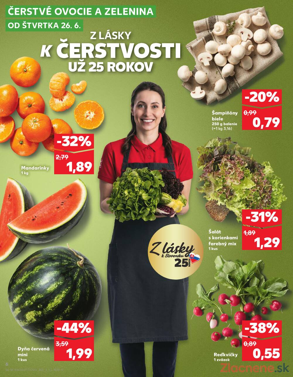 Leták Kaufland - Kaufland 26.6. - 2.7. - Kaufland  Bratislava - Zahorska Bystrica - strana 6