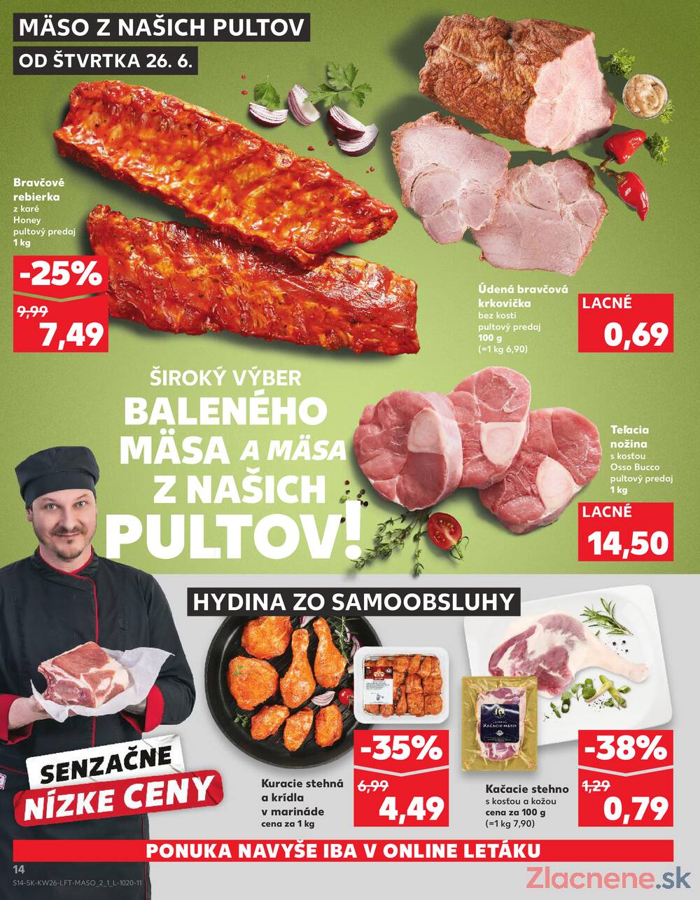 Leták Kaufland - Kaufland 26.6. - 2.7. - Kaufland Nitra-Chrenova - strana 14