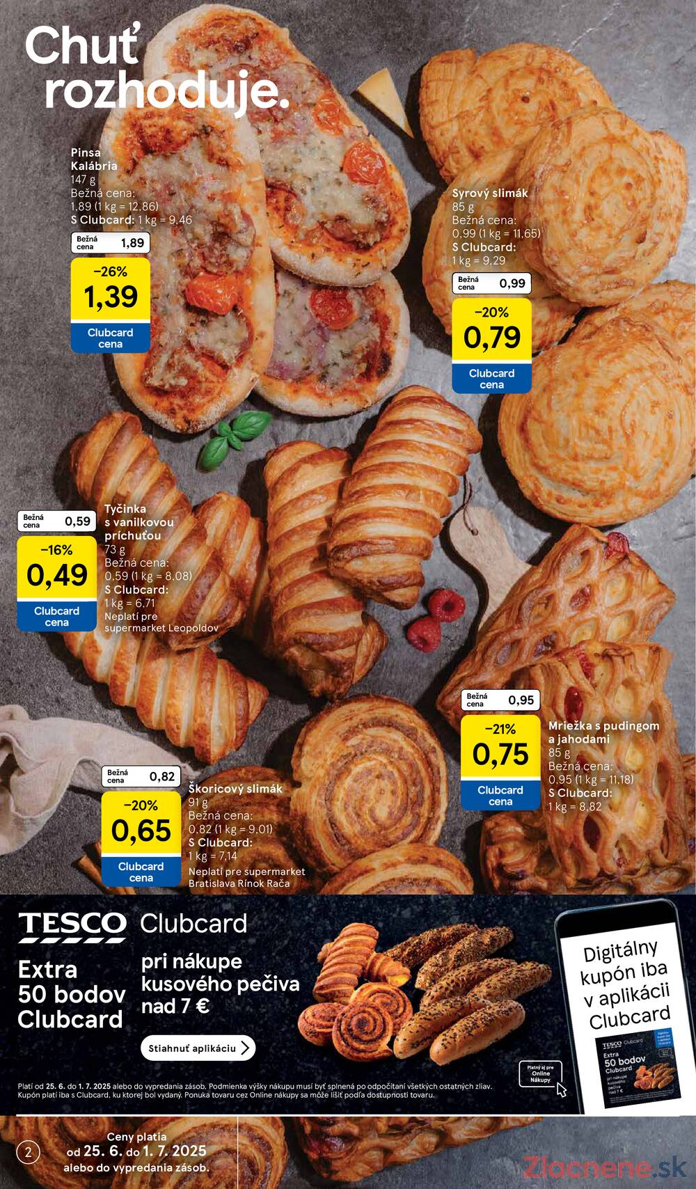 Leták Tesco - Tesco supermarkety od 25.6. do 1.7.2025 - strana 2 Leták Tesco - Tesco supermarkety od 25.6. do 1.7.2025 - strana 2
