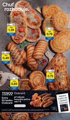 Tesco supermarkety od 25.6. do 1.7.2025