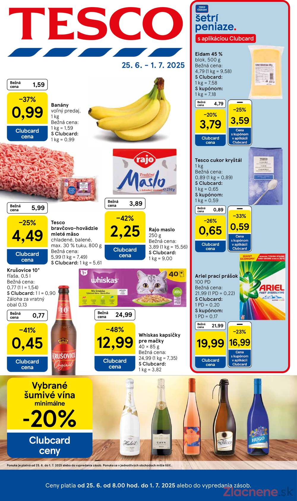 Leták Tesco - Tesco malé hypermarkety od 25.6. do 1.7.2025 - strana 1 Leták Tesco - Tesco malé hypermarkety od 25.6. do 1.7.2025 - strana 1