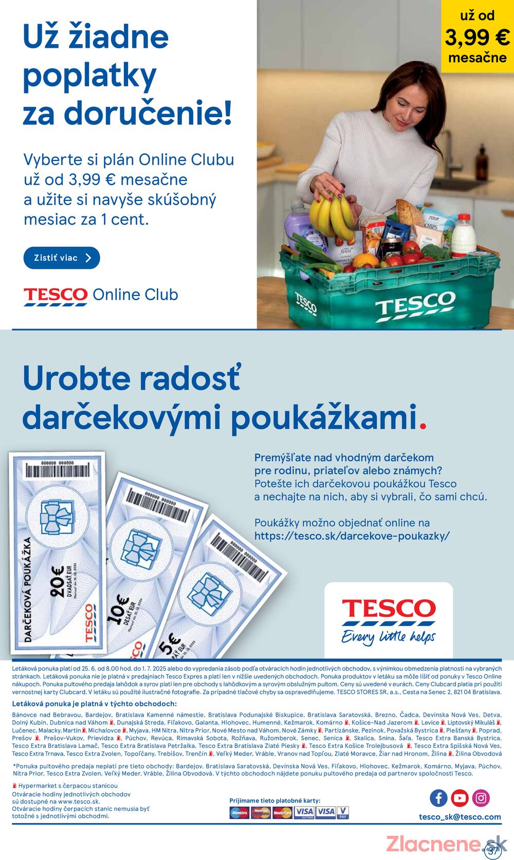 Leták Tesco - Tesco malé hypermarkety od 25.6. do 1.7.2025 - strana 37