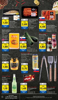 Tesco malé hypermarkety od 25.6. do 1.7.2025