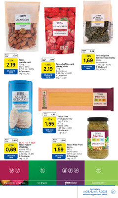 Tesco malé hypermarkety od 25.6. do 1.7.2025