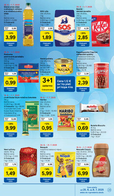 Tesco malé hypermarkety od 25.6. do 1.7.2025