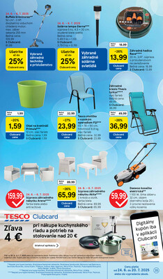 Tesco malé hypermarkety od 25.6. do 1.7.2025